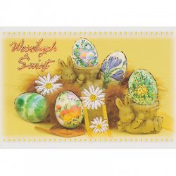 Pocztówki, kartki świąteczne - Wielkanoc VI
