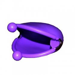 Portfel silikonowy fioletowy