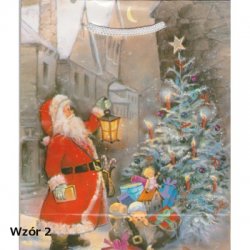 Torebka prezentowa Boże Narodzenie - 15x12x5.5 cm
